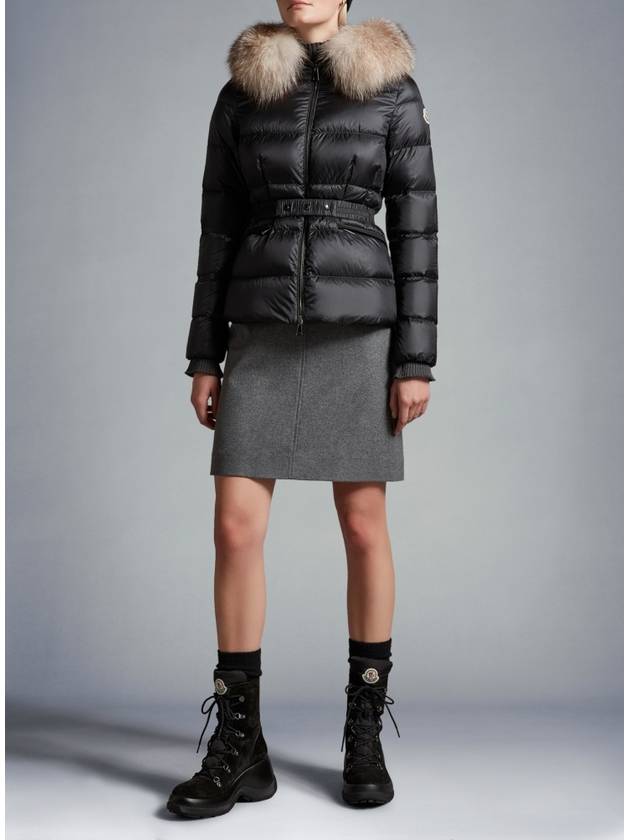 Boed Women s Fox Fur Padding Black I20931A001185396Q - MONCLER - BALAAN 2