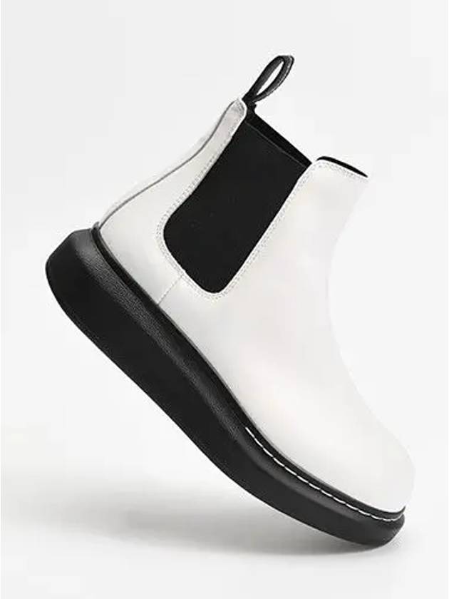 586398 Hybrid Chelsea Boots White - ALEXANDER MCQUEEN - BALAAN 2