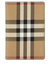 Vintage Check Folding Card Wallet Beige - BURBERRY - BALAAN 1