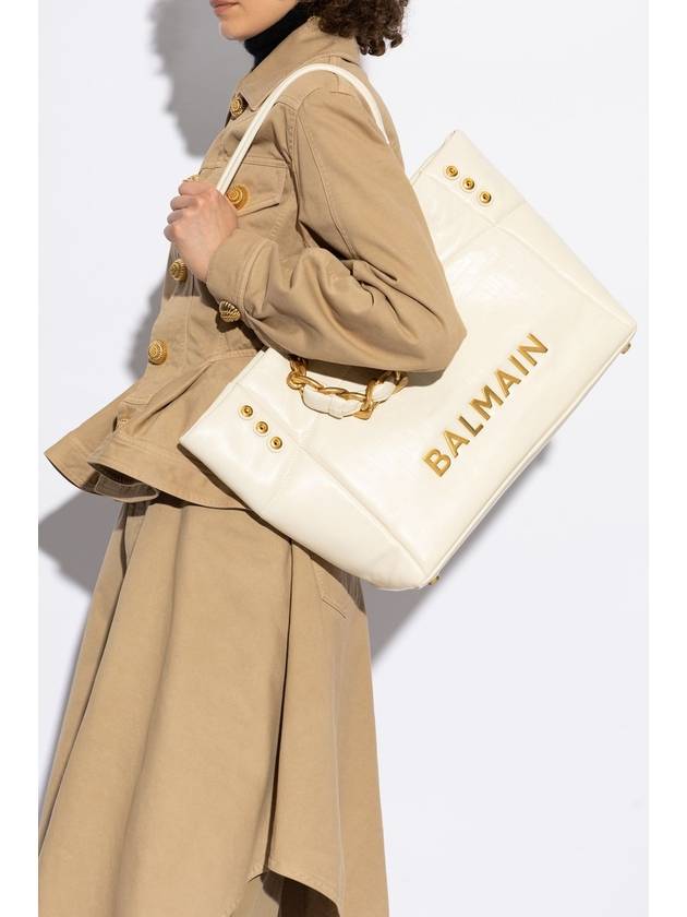 Balmain '1945' Shopper Bag, Women's, Cream - BALMAIN - BALAAN 2