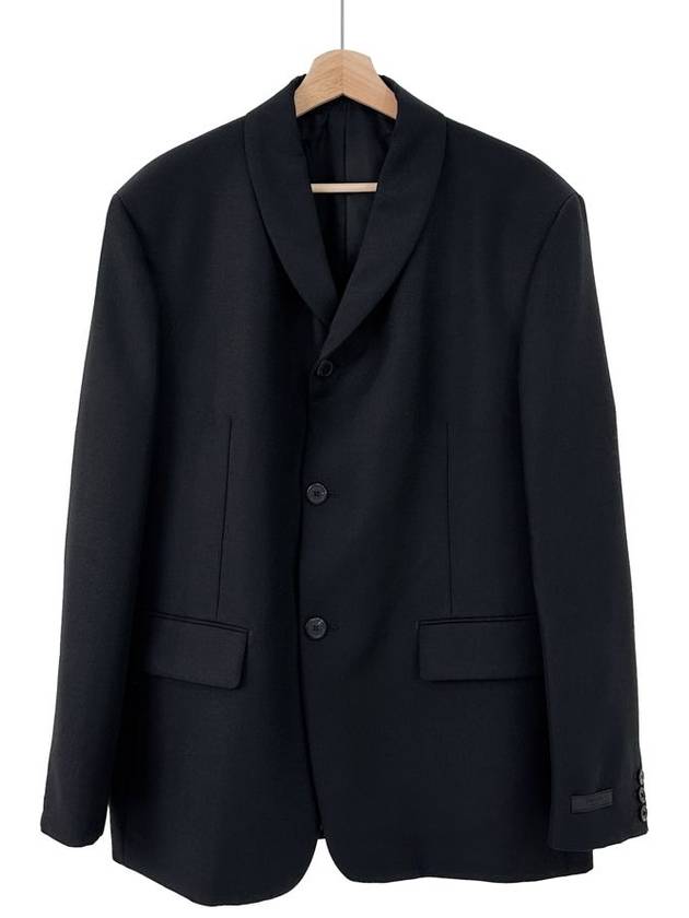 52 Men s Single Breasted Shawl Collar Wool Blazer Jacket - PRADA - BALAAN 2