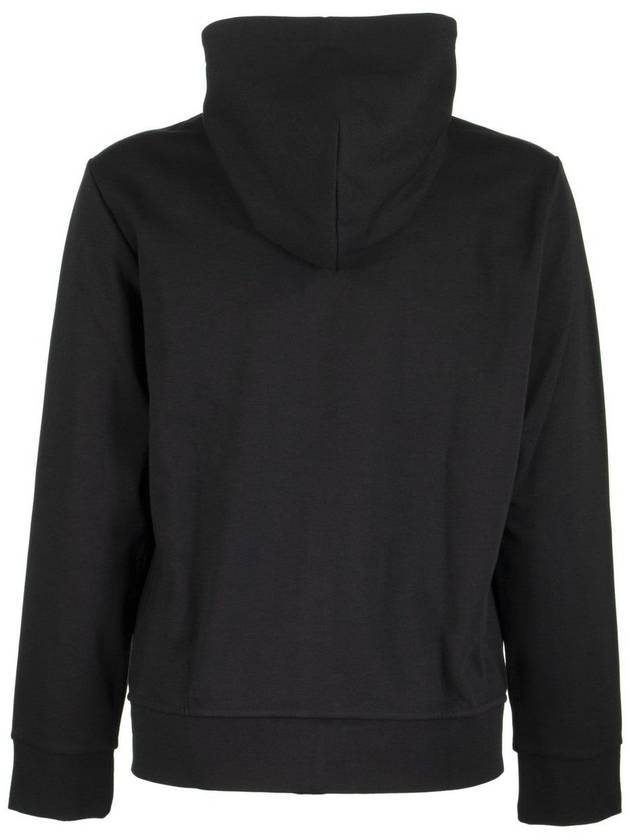 Embroidered Logo Zip Up Hoodie Black - POLO RALPH LAUREN - BALAAN 3