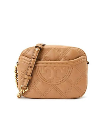 Fleming Soft Camera Cross Bag Brown - TORY BURCH - BALAAN 1