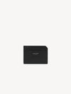 Paris Open Smooth Leather Card Wallet Black - SAINT LAURENT - BALAAN 2