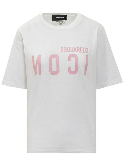 23SS Short Sleeve T-Shirt S80GC0052S22507 100 White - DSQUARED2 - BALAAN 2