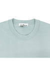 Wappen Patch Crew Neck Sweatshirt Dusty Mint - STONE ISLAND - BALAAN 5