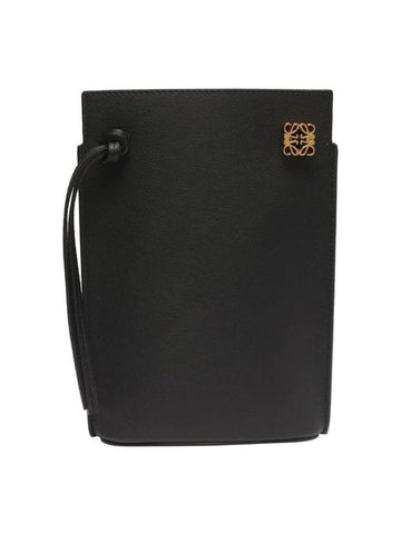 Dice Pocket Classic Calfskin Cross Bag Black - LOEWE - BALAAN 1