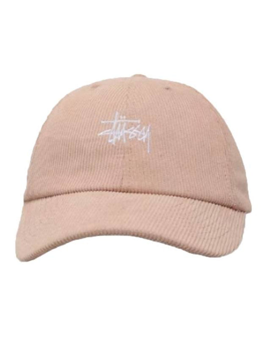 Stock Low Pro Ball Cap Blush Pink - STUSSY - BALAAN 1