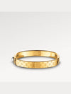 Nanogram Cuff Bracelet Gold - LOUIS VUITTON - BALAAN 3