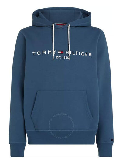 Logo Hoodie Aegean Sea - TOMMY HILFIGER - BALAAN 2