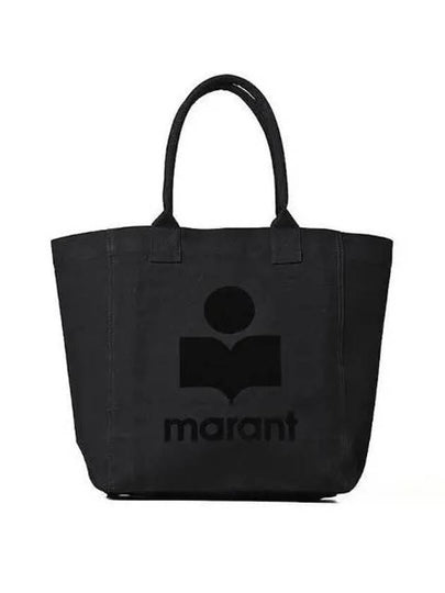 Yenky Logo Tote Bag Black - ISABEL MARANT - BALAAN 2