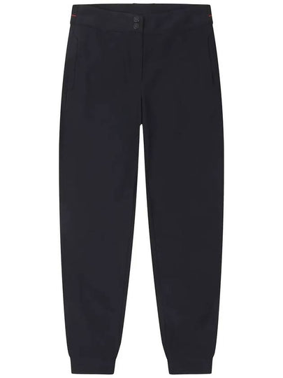 Golf Wear Tricoat Bonding Half Jogger Pants Black - WHITEBALL - BALAAN 2