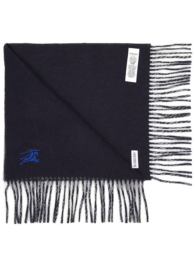 EKD embroidered cashmere scarf 8077824 - BURBERRY - BALAAN 4