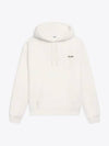 Embroidered Logo Terry Cotton Hoodie Off-White - CELINE - BALAAN 2