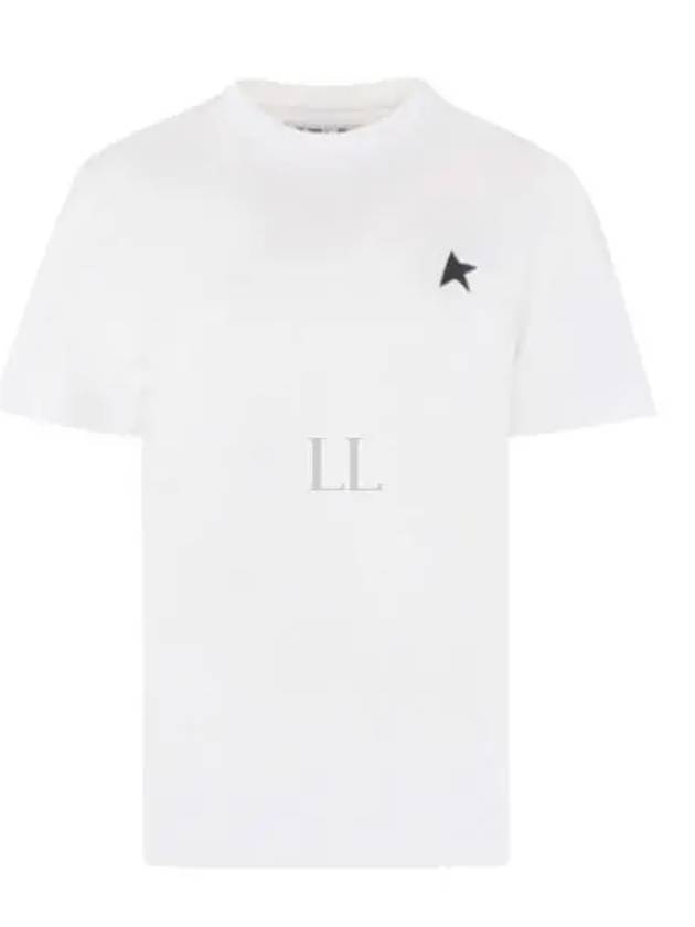 Black Star Collection Short Sleeve T-Shirt White - GOLDEN GOOSE - BALAAN 2