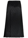 Spring Festival Capsule Collection A-line Skirt Black - FENDI - BALAAN 3