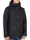 Rockfield Wax Jacket Navy - BARBOUR - BALAAN 5