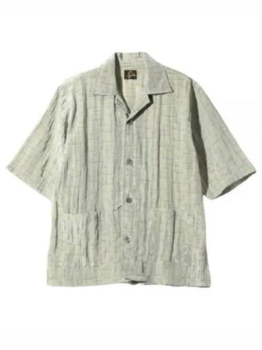 24 Cabana Shirt Blue gray OT099 - NEEDLES - BALAAN 1