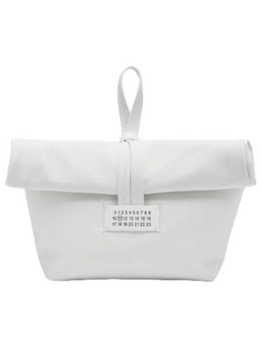 number logo clutch white - MAISON MARGIELA - BALAAN 1