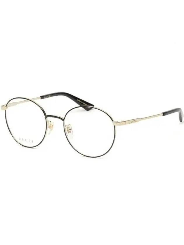 Eyewear Asian Fit Round Glasses Gold - GUCCI - BALAAN 1