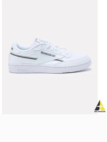 Club C 85 Vegan White Green 100074448 - REEBOK - BALAAN 1