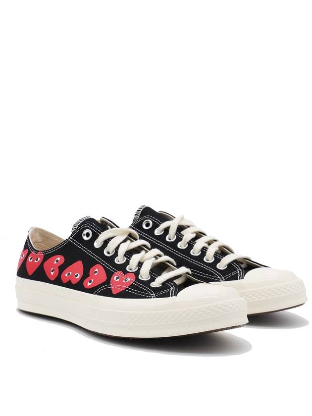 Heart Logo Chuck Taylor All Star Low Top Sneakers Black - COMME DES GARCONS PLAY - BALAAN 3