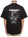 N85 Carhartt WIP I033662 Men's T-shirt Short Sleeve Top Tops Logo Short Sleeve Tee T SHRIT - CARHARTT WIP - BALAAN 3