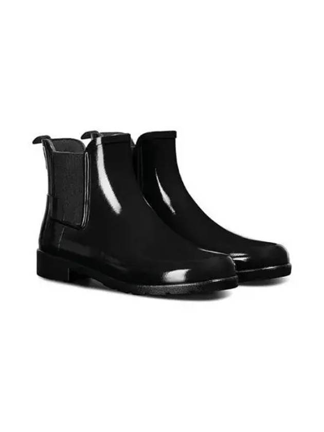 Original Refined Gloss Chelsea Boots Black - HUNTER - BALAAN 2