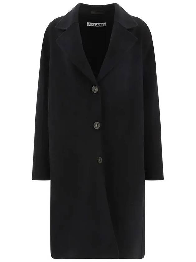 Wool Single Coat Black - ACNE STUDIOS - BALAAN 3