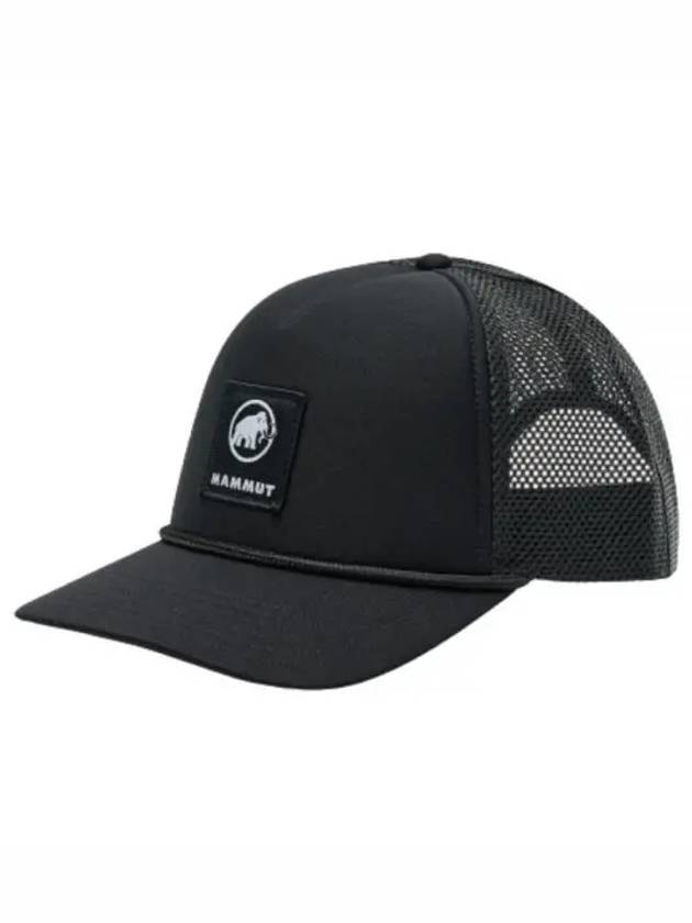 Crag Logo Classic Trucker Ball Cap Black - MAMMUT - BALAAN 2