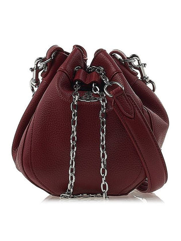 Chrissy Small Bucket Bag Red - VIVIENNE WESTWOOD - BALAAN 1