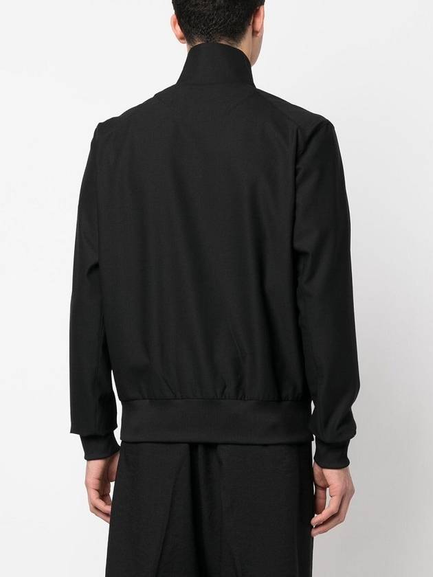 Striped Refined Wool Track Jacket Black - Y-3 - BALAAN 4