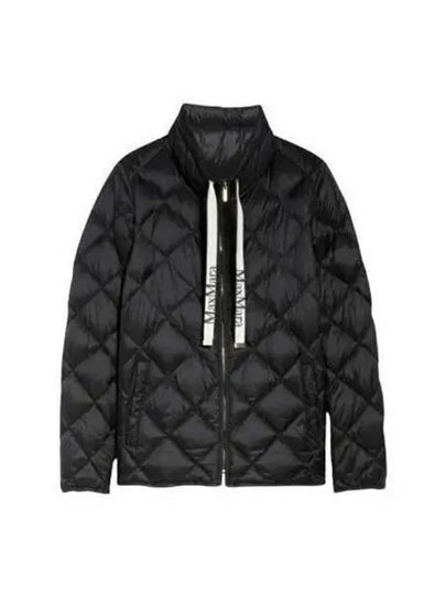 Trea Nylon Padded Jacket Black - MAX MARA - BALAAN 2