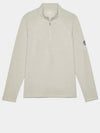 Luxe Half Zip Long Sleeve T-Shirt Grey - G/FORE - BALAAN 2