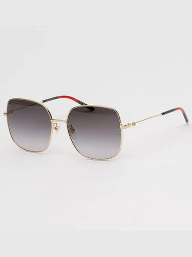 Sunglasses GG1195SK 001 Light Metal Square Asian Fit - GUCCI - BALAAN 1