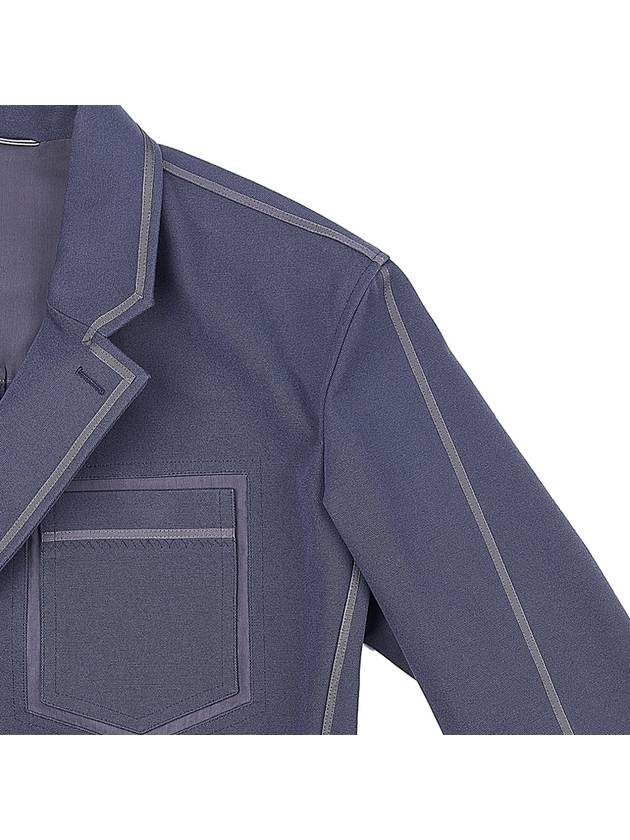 Gardner Blazer Jacket Grey - DIOR - BALAAN 5