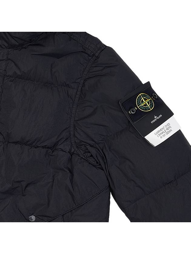 Wappen Patch Crinkle Labs Padding Black - STONE ISLAND - BALAAN 5