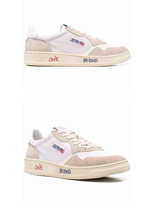 Medalist Low Top Sneakers White Beige - AUTRY - BALAAN 5