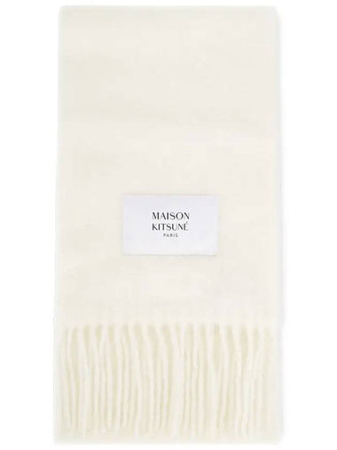 Men's Logo Milk Muffler LM06206WA0022 MK - MAISON KITSUNE - BALAAN 1