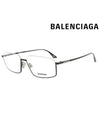 Inverted Rimless Metal Eyeglasses Black - BALENCIAGA - BALAAN.
