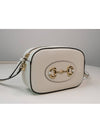 Horsebit 1955 Small Shoulder Bag White - GUCCI - BALAAN 6