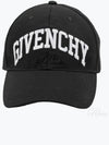 Embroidered Logo Baseball Ball Cap Black - GIVENCHY - BALAAN 2