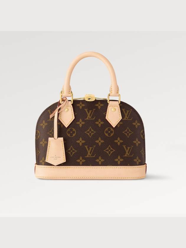 Alma BB Monogram Canvas Tote Bag Brown - LOUIS VUITTON - BALAAN 4