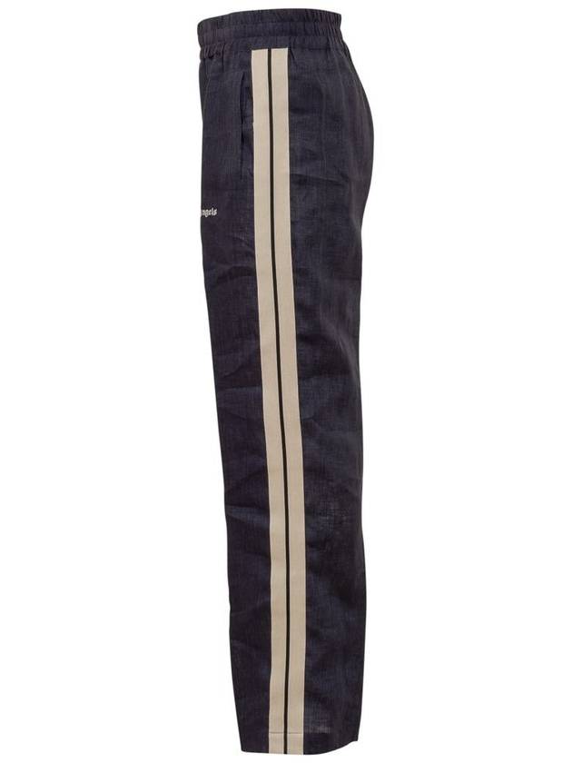 Side Stripe Linen Track Pants PMCJ021S24FAB0034603 - PALM ANGELS - BALAAN 4