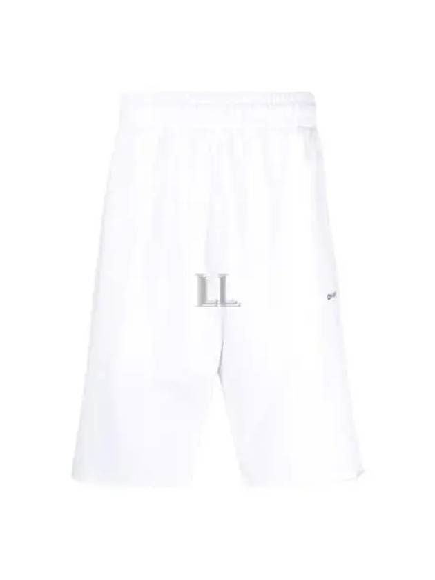 Wave Out Diag Mesh Shorts White - OFF WHITE - BALAAN 2