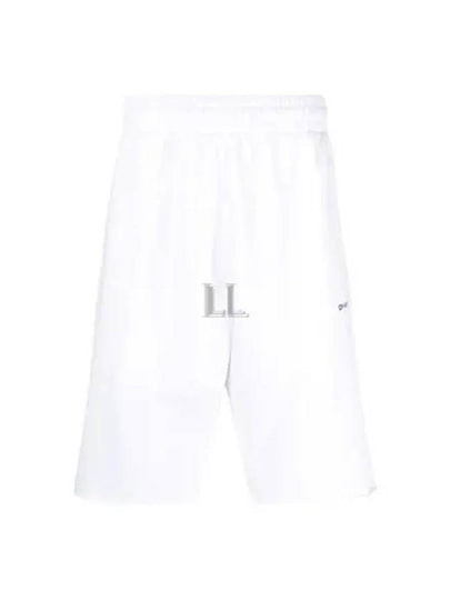 Wave Out Diag Mesh Shorts White - OFF WHITE - BALAAN 2