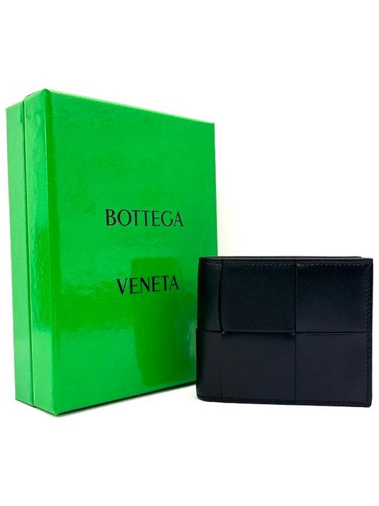 Intrecciato Half Wallet Black - BOTTEGA VENETA - BALAAN 2