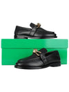 Astaire leather loafers black - BOTTEGA VENETA - BALAAN 11