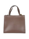 Vara Bow Top Handle Tote Bag Caraway Seed - SALVATORE FERRAGAMO - BALAAN 3