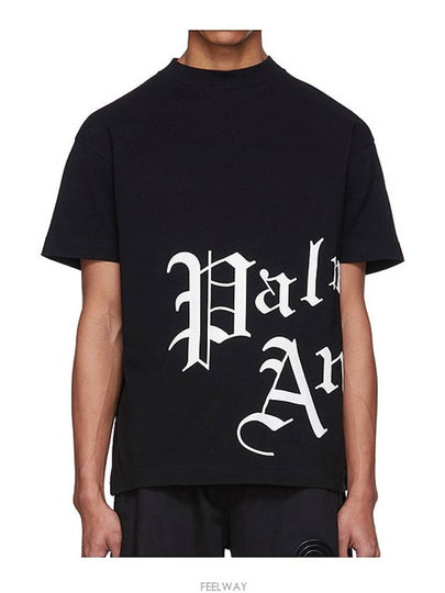 Logo short sleeve PMAA001S20413006 - PALM ANGELS - BALAAN 2